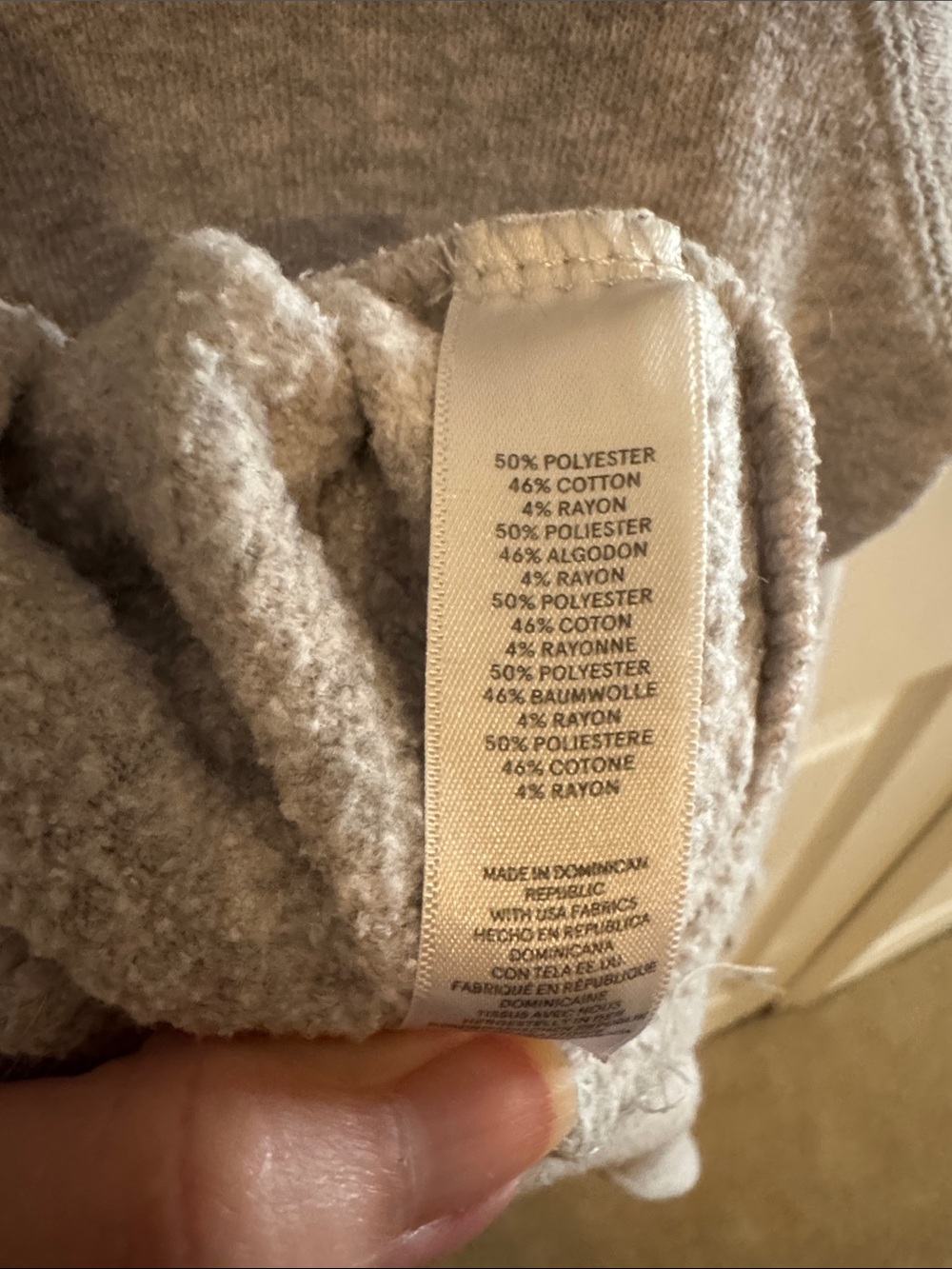 Alternative Heather Gray Poshmark Logo Crewneck Sweatshirt size M - Picture 5 of 5